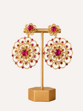 Handmade Venezuelan Earrings with Crystals