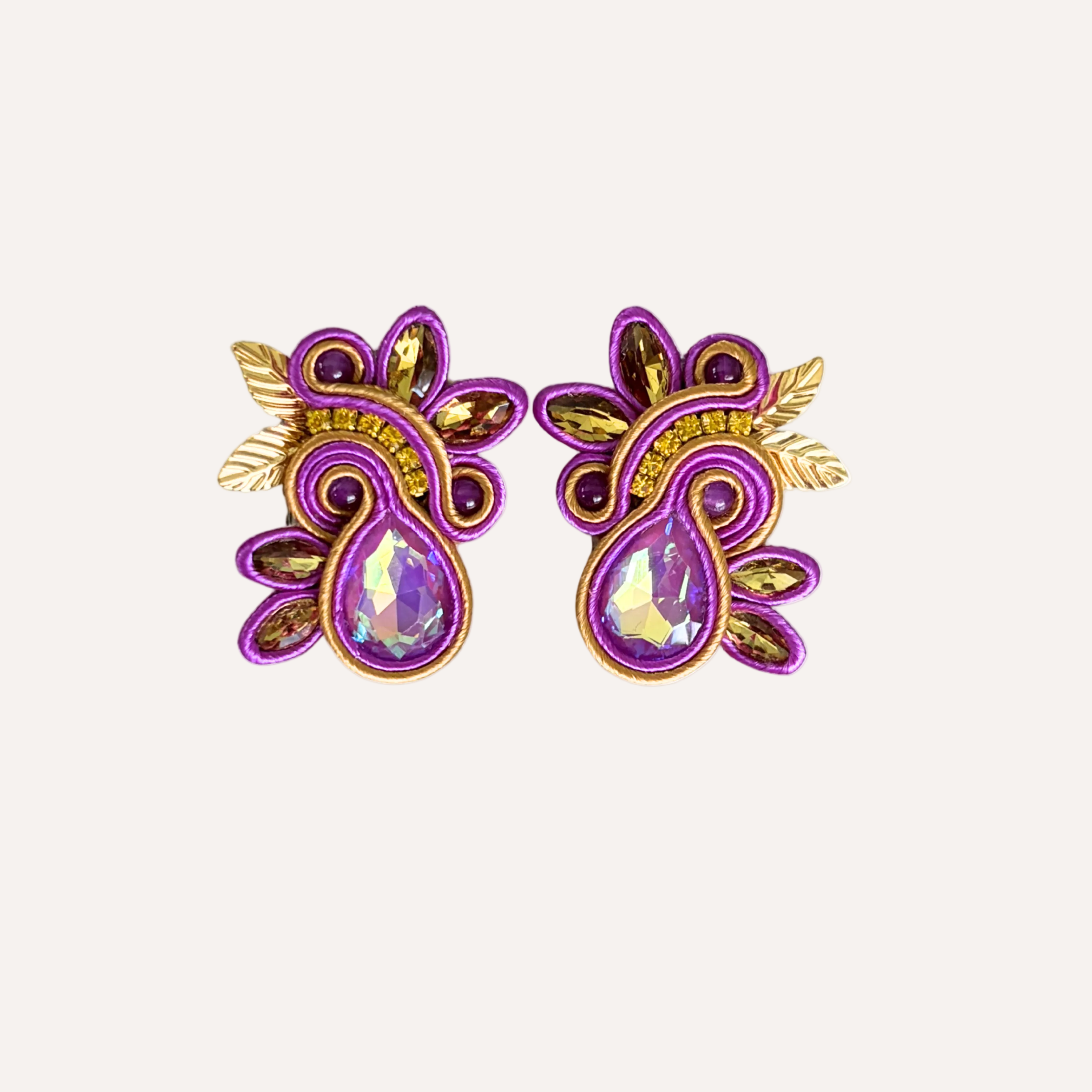 Medium Soutache Earrings