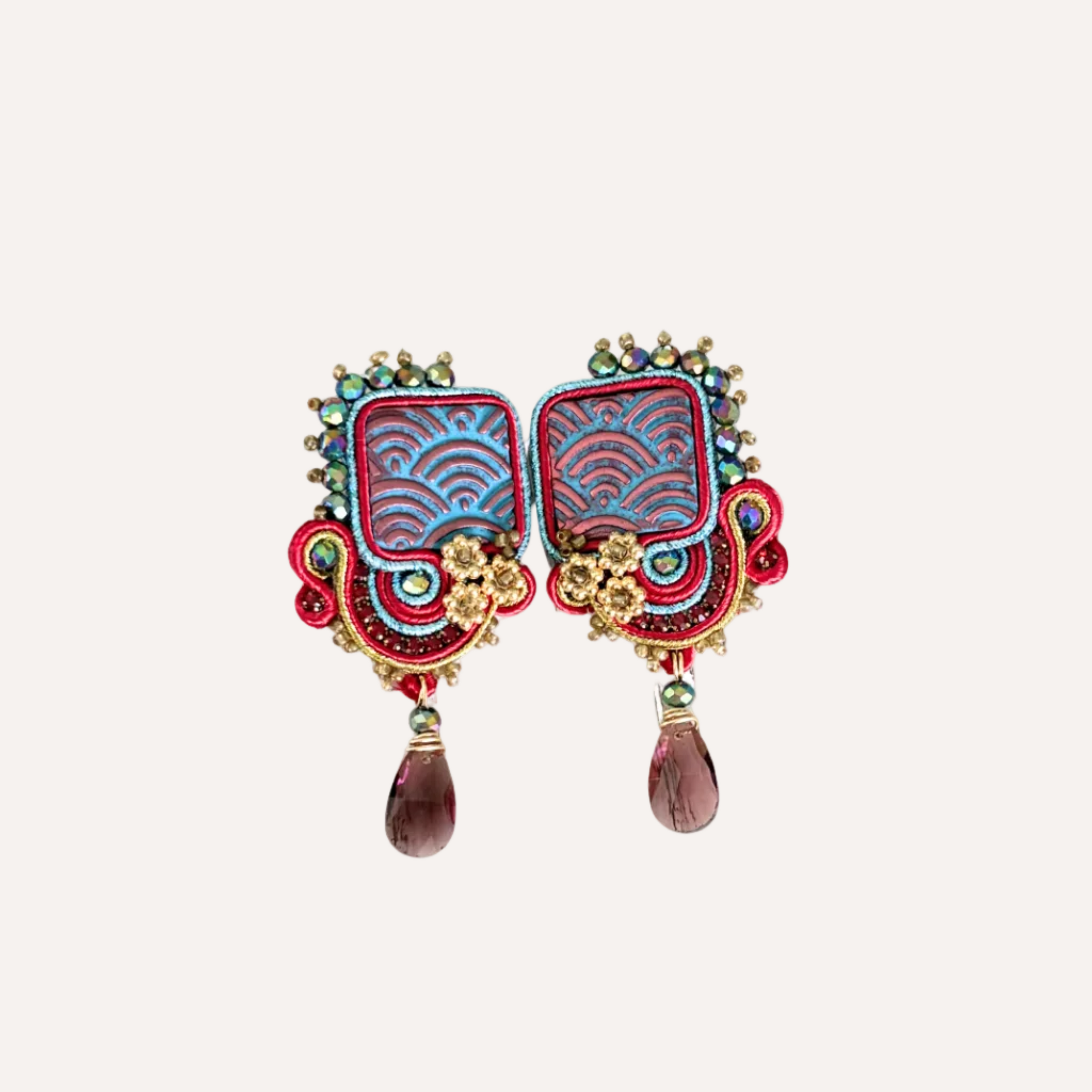 Small Soutache Earrings