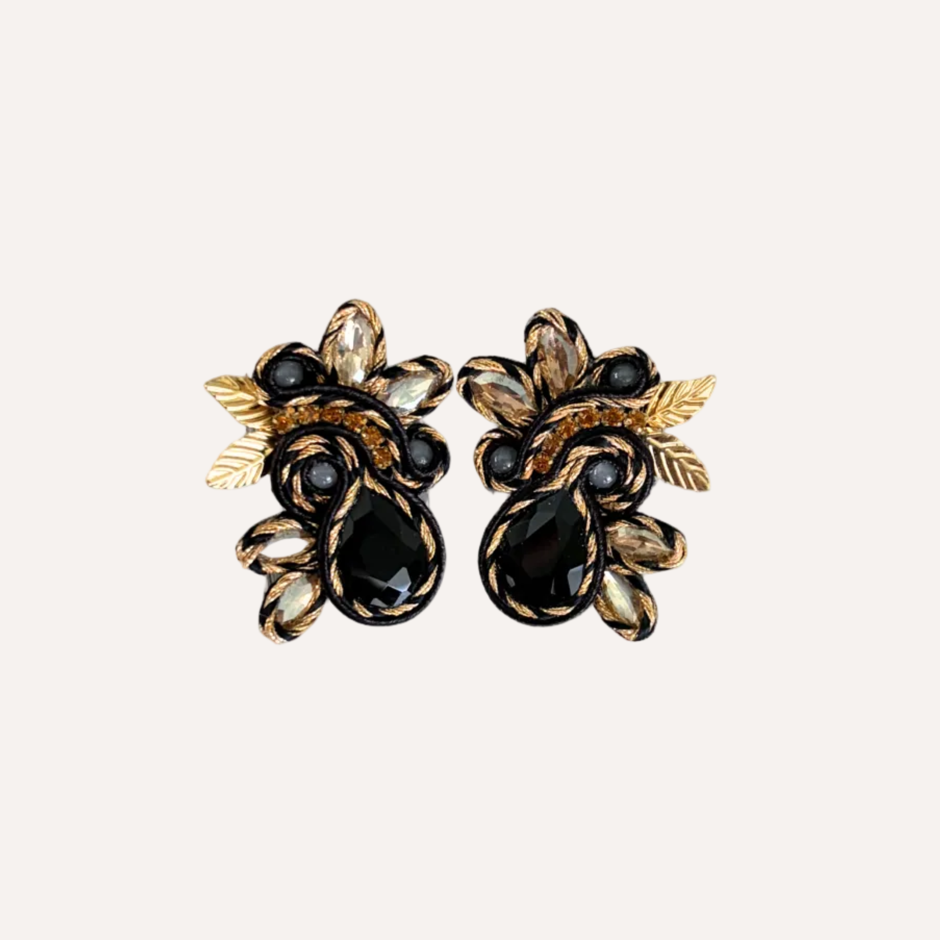 Medium Soutache Earrings